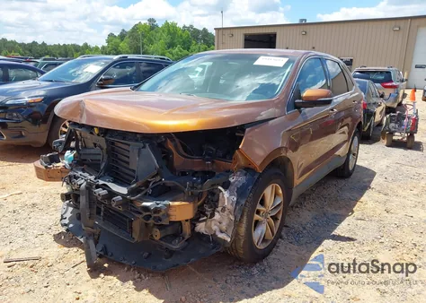 2017 Ford Edge Sel из США, поврежденный, VIN 2FMPK4J9XHBB86424